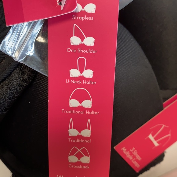 3/$25 Women's Bra Lace Lightly Lined - Picture 3 of 3